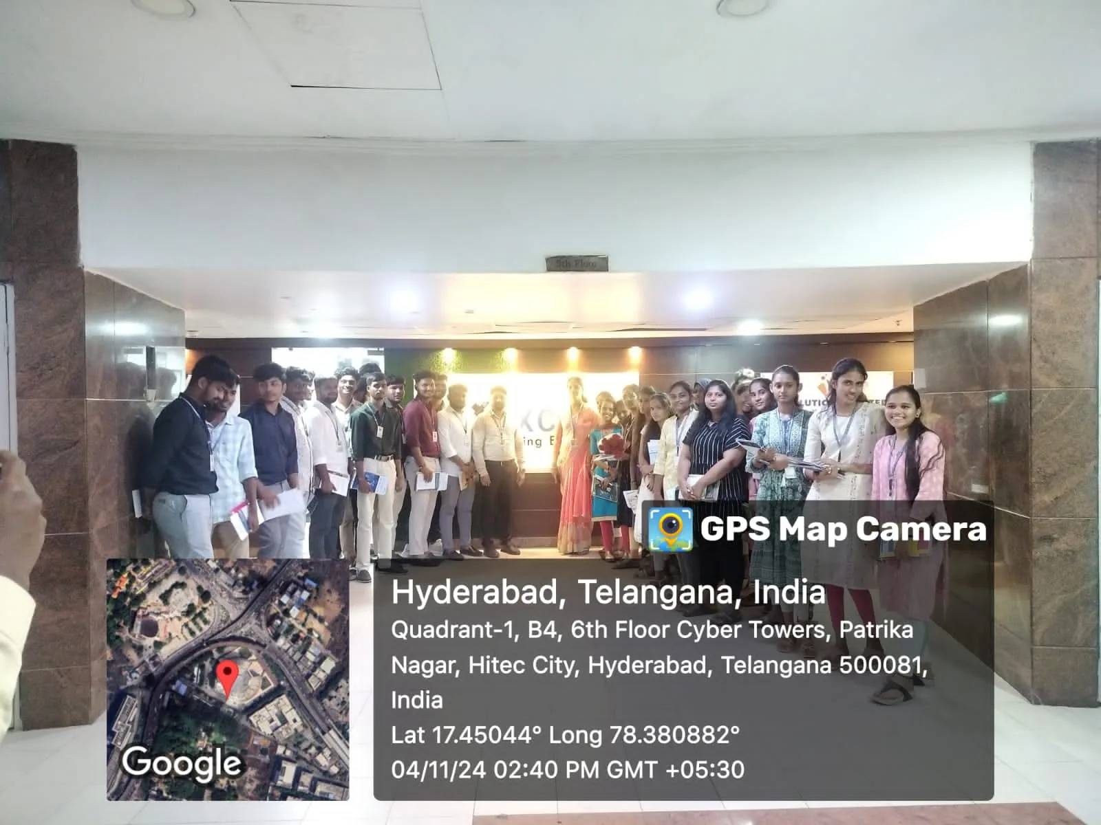 CYBER TOWER Industrial Visit – BRIL